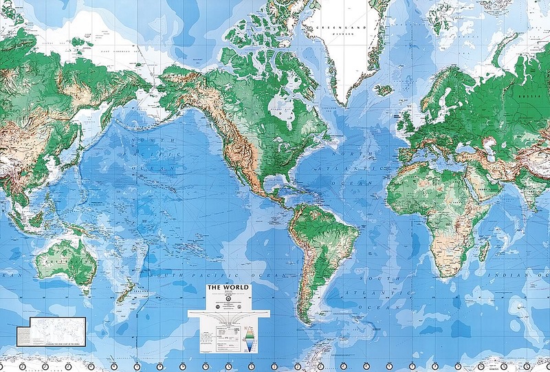 Карта мира с другой точки зрения › Карта мира с другой точки зрения