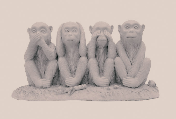 Существует четвёртая мудрая обезьяна ›