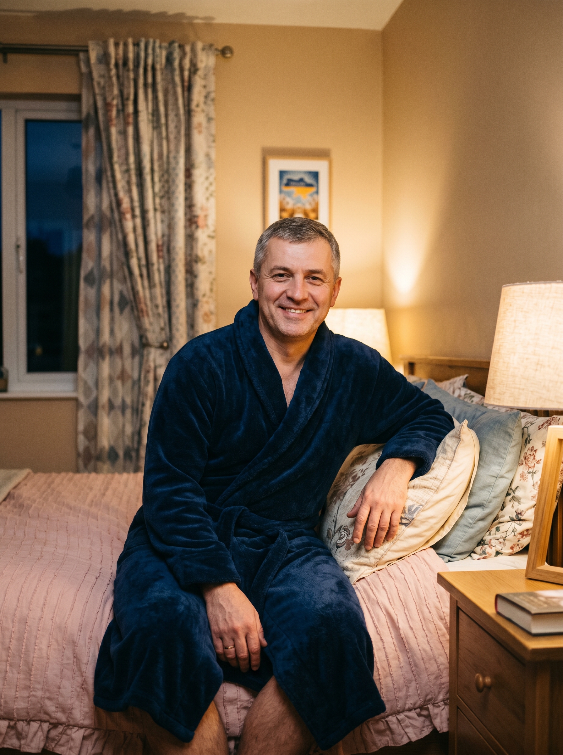 "Когда-то я мог не смыкать глаз всю ночь" — хвастливо рассказывал он, а она слушала с нарастающей тревогой